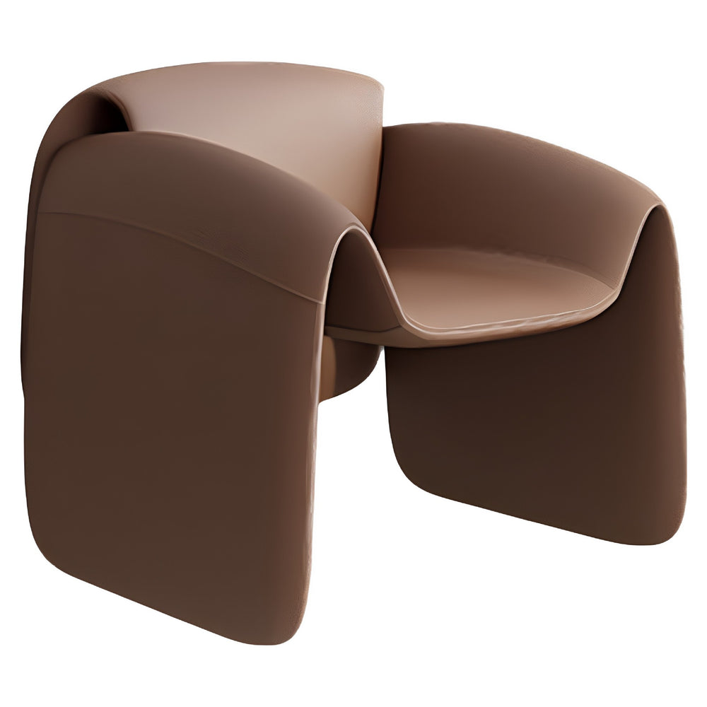 Cat scratch leather curved sofa living room segmented negotiation sofa coffee table combination shopping mall rest technology leather hotel lobby