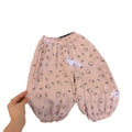 [korean style wear] children's anti-mosquito pants  summer thin ins style loose walking pants thin style