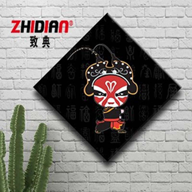 Hotel wall decoration paintings Peking Opera character murals Restaurant noodle shop wall creative catering Hot pot shop box hanging paintings
