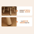 Children's adjustable height study chair - non-slip writing chair for home learning, ideal for bedrooms and studies, promotes proper posture