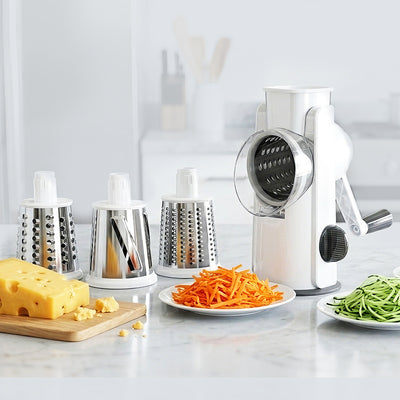 new product multi-functional roller vegetable cutter hand-cranked vegetable cutter kitchen slicer vegetable potato grater