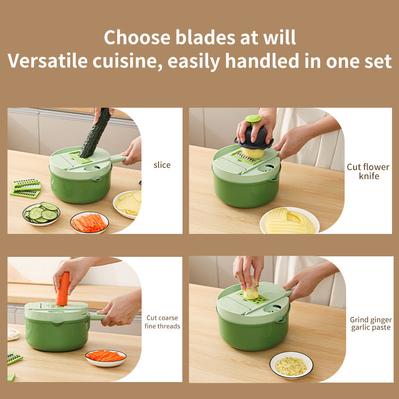 New arrival shredded potatoes, shredded carrots, cutting board, vegetable cutting machine, for home kitchen dicing handy gadget shredder, multi-functional