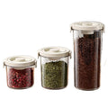 Food-grade airtight storage jars - tea canisters, grain containers, household storage, kitchen containers, vacuum sealed jars