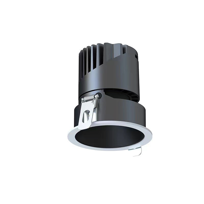 Hill spotlight without main light, living room lighting, embedded anti-glare, wall washing, narrow side spotlight, household ceiling downlight
