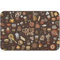 Kitchen drain mat diatom mud tableware drying mat countertop bar water-absorbent heat-insulating table mat coffee machine non-slip mat