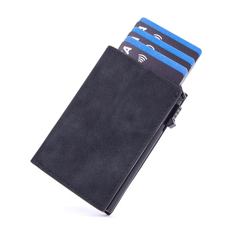 Manufacturer's change bag, leather anti-theft brush, card holder, gold card box, RFID wallet tracker, card bag, aluminum box wallet.
