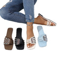 foreign trade plus sizesummernew arrival sandals fashionexportsummer cross flat beach slippers wholesale