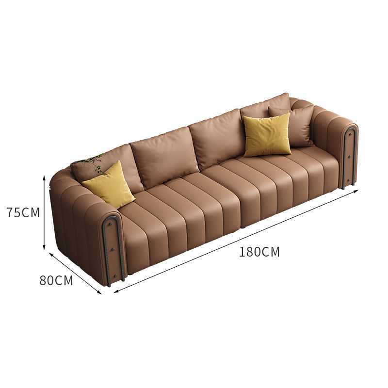Nordic business lounge sofa and coffee table set - ideal for hotel lobbies, clubs, and reception areas - straight-row negotiation sofa table and chairs