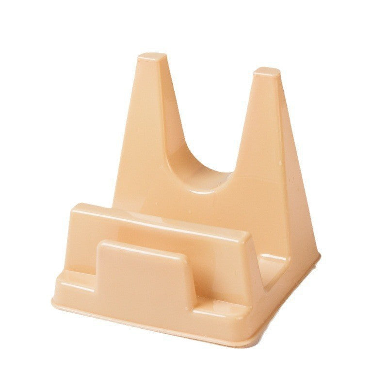 Pot lid rack Household chopping board shelf Shelf Knife holder Cutting board rack Kitchen nail-free hole Multifunctional cutting board rack Plastic