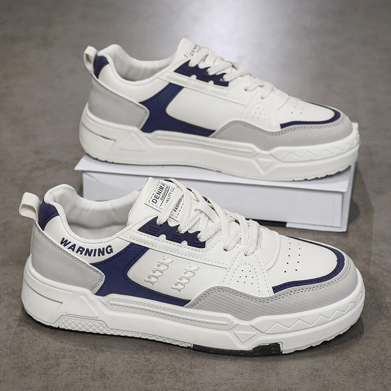 Niche style original men's shoes 2025new arrivalspringeasiest for matchthick solewhite sneakerscasual white shoes german training sports trendy shoes