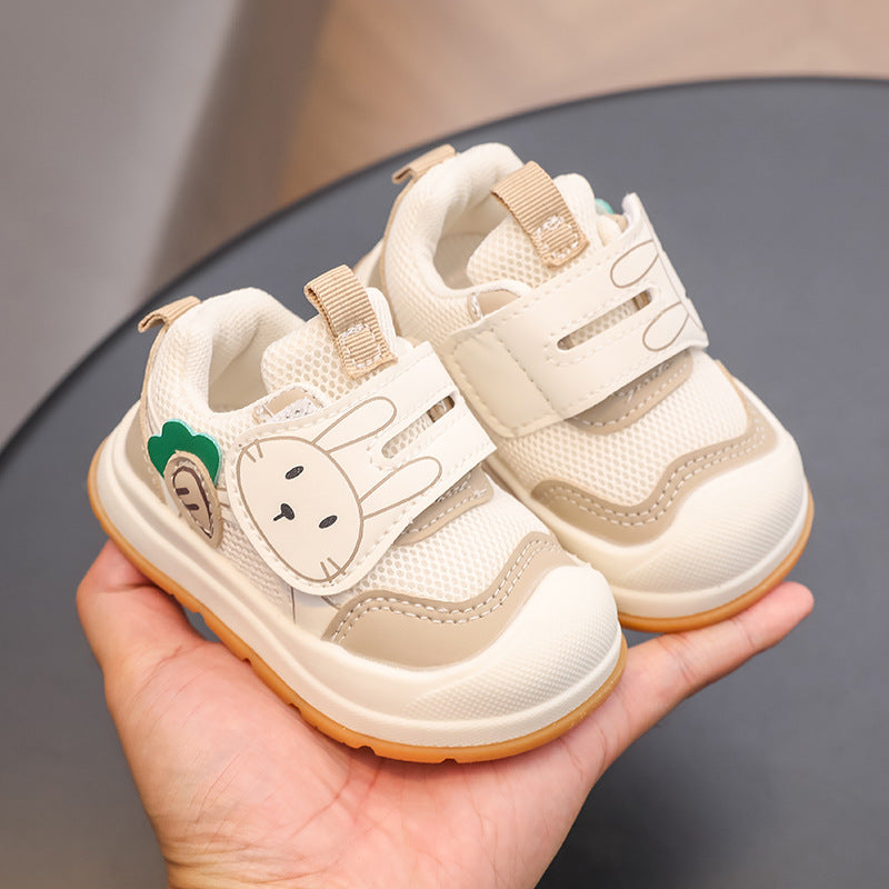 autumn new arrivals: kids' athletic shoes - mesh baby first walkers (0-2 years) - breathable outdoor sneakers for boys and girls