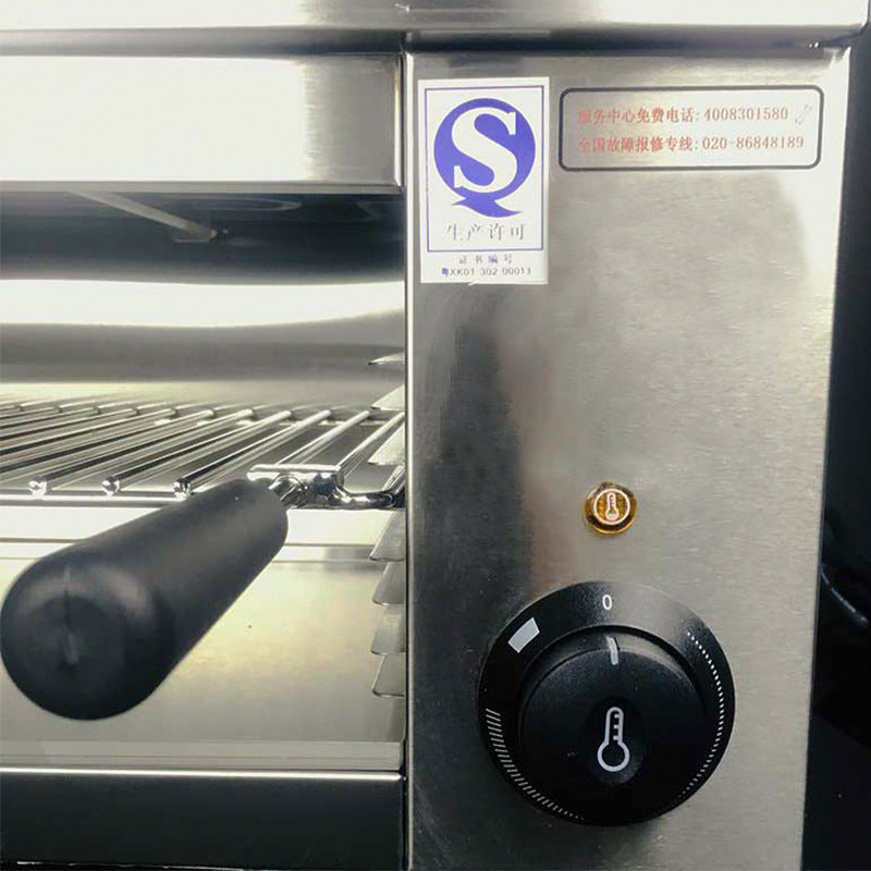 Commercial electric hot stove hanging type adjustable grilled fish barbecue electric hot stove desktop hot stove grilled fish stove