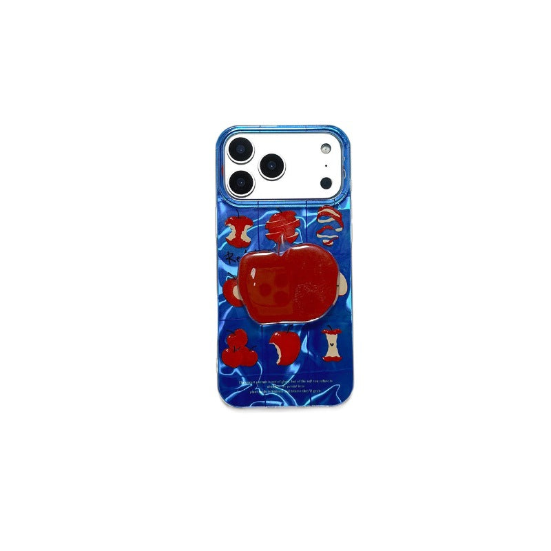 Fyd water ripple suitable for apple 17pro mobile phone case retro style oil painting apple iphone16pm protective cover 15