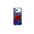 Fyd water ripple suitable for apple 17pro mobile phone case retro style oil painting apple iphone16pm protective cover 15