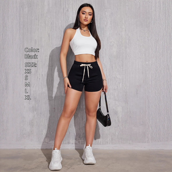 American hot-selling black Spice Girl denim shorts, new sweet and spicy European and American style comfortable denim shorts, women's tide