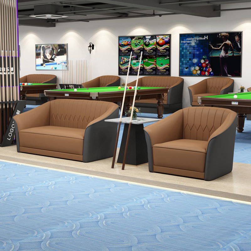 Billiard hall sofa viewing chair new arrival billiard rest area special viewing chair viewing table billiard room