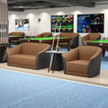 Billiard hall sofa viewing chair new arrival billiard rest area special viewing chair viewing table billiard room