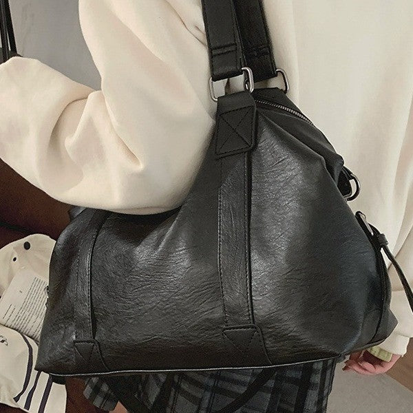 Business trip travel bag Men's portable large-capacity anti-splashing travel fitness bag Women's shoulder messenger luggage bag Duffel bag