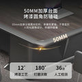 Saint li painted conference table and chair set - rectangular table for negotiation, reception, and modern conference room use