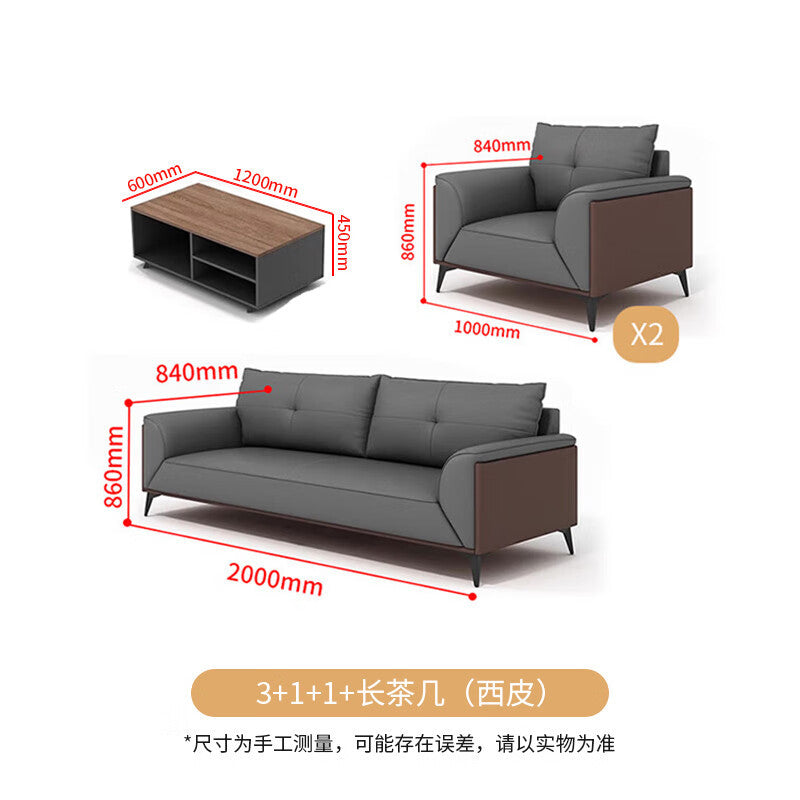 Saint li office sofa - executive business reception, vip meeting, reception, negotiation, and company break area