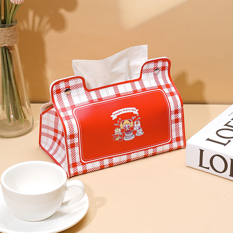 Little Lomi cute pumping carton cartoon little Letty little cha dog cute creative high value cartoon storage tissue box