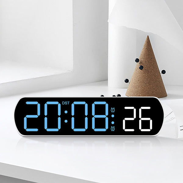 Hot-selling Jump Second LED Alarm Clock Multifunctional Chronograph Electronic Clock Simple Nordic Style Clock Timer 5506