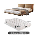 Master bedroom floating king size bed 1.8m upholstered high-end elegant wedding bed italian minimalist double genuine leather bed
