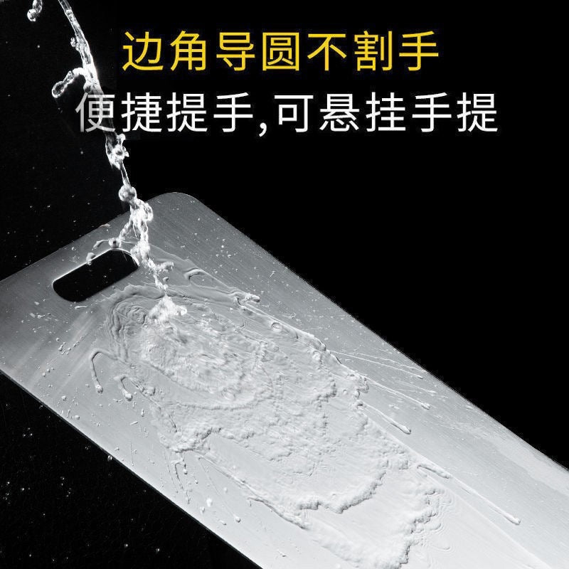 stainless steel cutting board double-sided cutting board thickened anti-mildew chopping board for home rolling chopping board thawing chopping board wholesale