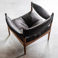 Nordic single sofa chair designer hunting chair medieval style living room casual guest chair hotel guest room solid wood chair