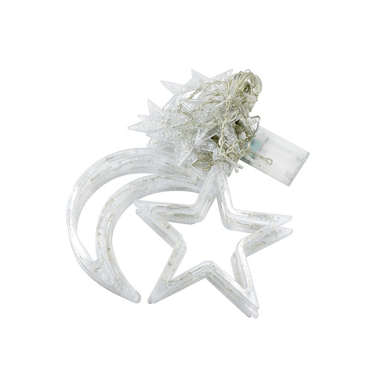 LED star lights, small colorful lights, flashing string lights, gypsy stars, birthday scene decorations, atmosphere, room bedroom layout