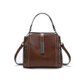 Fashion genuine leather women's bag crossbody bag women's 2025new arrivalretroeasiest for match shoulder bag classy sense work clothingsatchel bag