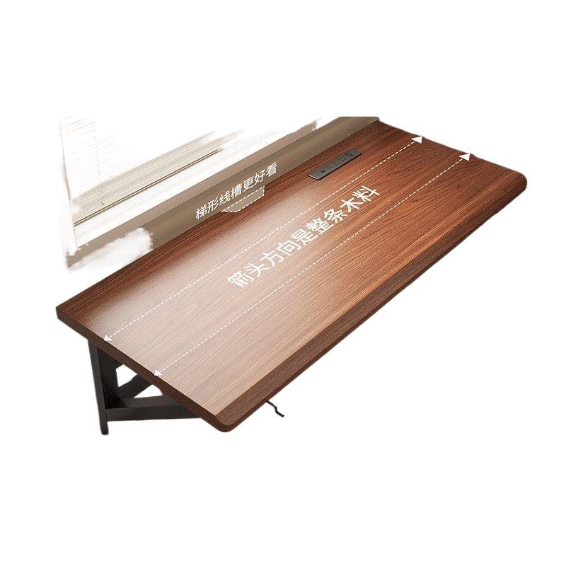 Solid wood large panel computer desk - desktop bedroom home office desk - extended length workstation - double gaming table