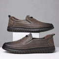 Men's spring new soft leather loafers business casual men's leather shoes slip-on tiktok viral hot seller