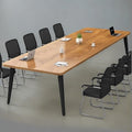 Office conference table long table minimalist modern meeting room training workstation bench small negotiation table and chair set