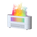 white noise aromatherapy machine for home desktop colorful simulated flame bluetooth audio two-in-one air humidifier