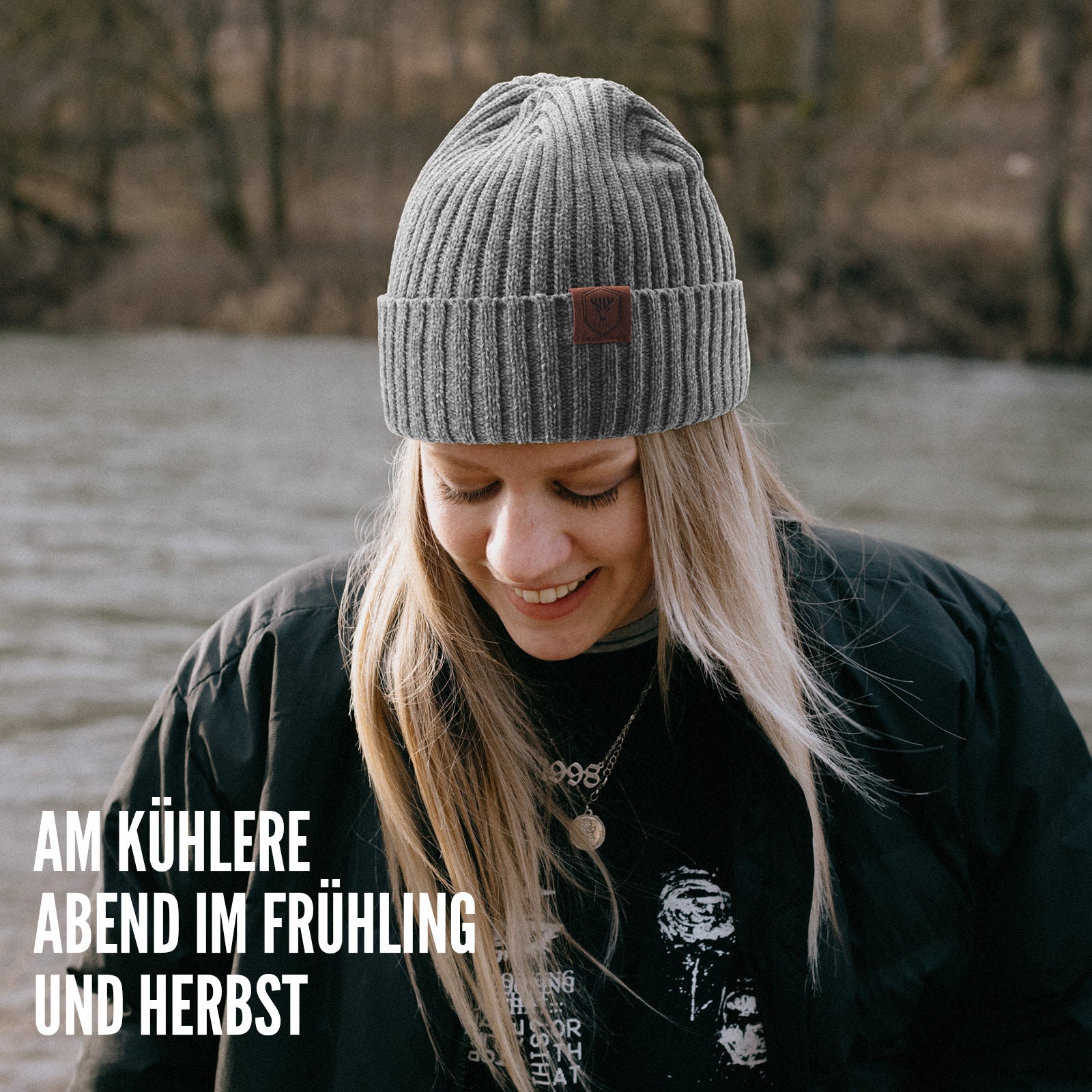 Cross-border knitted wool hats for men and women, thickened warm camping in winter, hiking tourism, cold-proof ear protectors, pullover hats