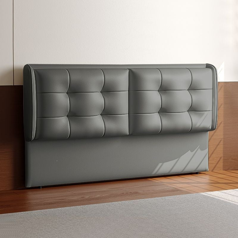 New arrival bedside back panel casualaccessible luxury soft-packed solid wood modern floor-standing backrest all-in-one buy other living room adults