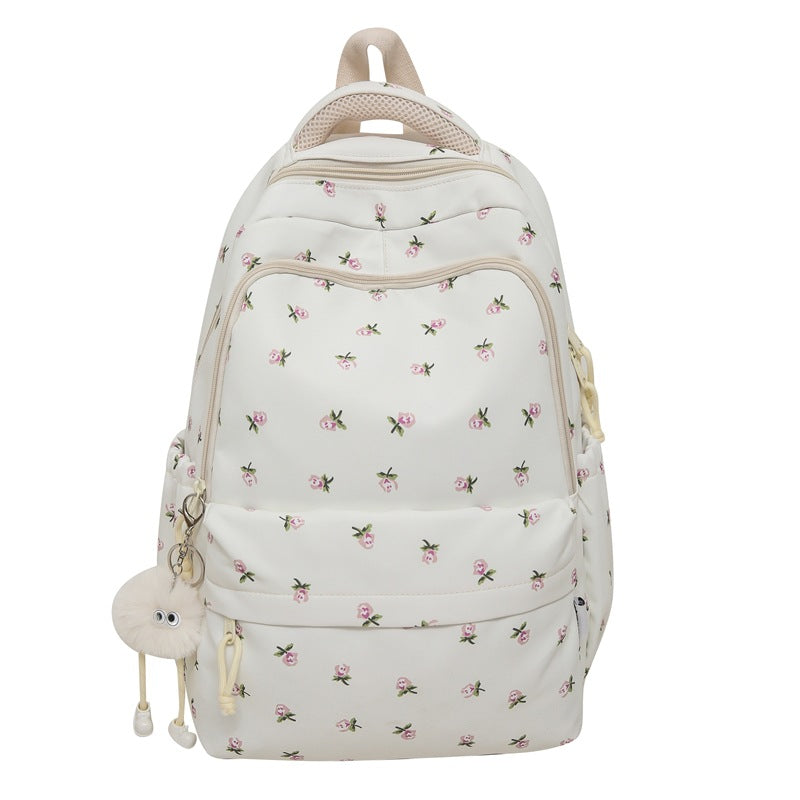2025 new arrival: fresh & chic backpack - korean style minimalist women's school bag, large capacity lightweight backpack
