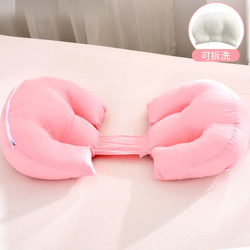 Multifunctional cotton maternity pillow - side sleeper, pregnancy, nursing & breastfeeding pillow core - direct from manufacturer, dropshipping available