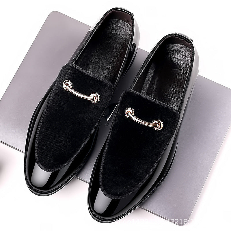 British style you are leather shoes suede patent leather casual shoes k-styletrendy loafers wedding men's shoes hairdresser flats