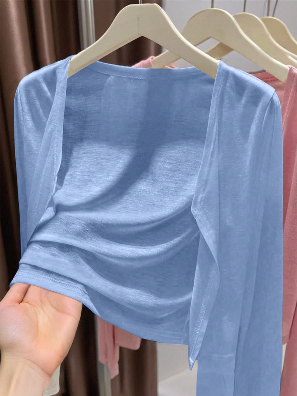 Amazon fashion cross-border women's new arrivalcasual thin easiest for matchknittingcardigan women's looseslimming look sun protection shirt