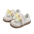 Vancahao kidsfashion sneakers  spring & fall new arrivalk-stylekids shoes girl lacebows german training shoes