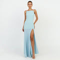 C7757 cross-border    new women's high-end light formal dress for dates and banquets