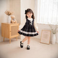 Autumn sweet two-piece style girls' dress - simple, elegant, and adorable - dreamy and super cute dress for