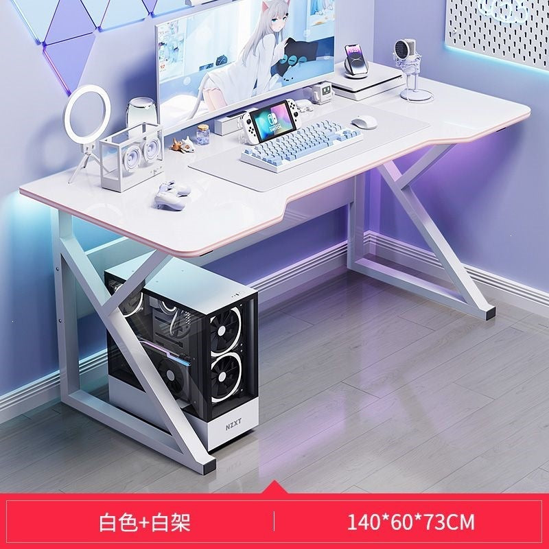 Computer desk desktop home electronic competition table chair bedroom simple table workbench desk student study table office desk