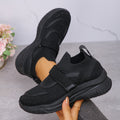 Exportplus sizespring & fallnew arrivalfashion rhinestone deep mouth thick sole breathable beaded velcro fly woven sports casual shoes