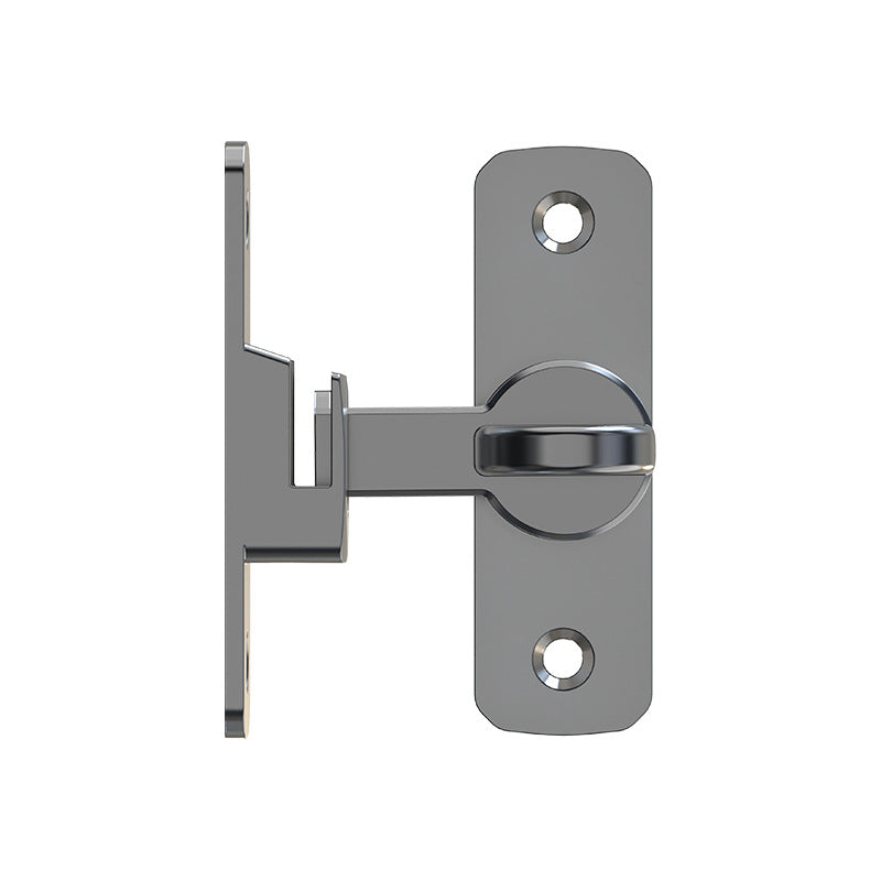 Latch door bolt buckle punch-free dual-purpose door lock buckle surface-mounted bathroom door hotel anti-theft door buckle