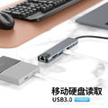8-in-1 docking station usb-c/hdmi/sd/tf/pd fast charging network card in one machine typec docking station