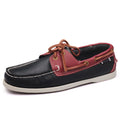 Sailboat shoes men's genuine leather easiest for match british style casual men's shoes classic trendy handmade new arrival breathable low ankle men's shoes
