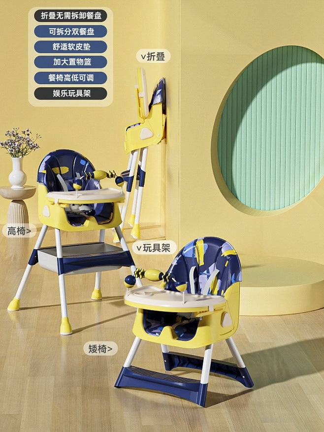 Baby Mobile Eating Children's Baby Dining Chair, Baby Chair Dining Table Chair Baby Dining Chair Eating Seat Plastic